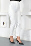 Patch Detailed Trousers Tsd230422 Ecru - 3