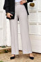 Wide Leg Striped Trousers TSD240115 Gray - 2