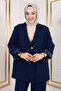 Premium Blazer Suit Tsd250116 Navy Blue - 2