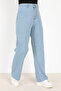 High Waist Wide Leg Jeans Trousers TSD231008 Light Blue - 3
