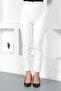 Patch Detailed Trousers Tsd230422 Ecru
