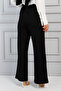 Slit Detailed Trousers Tsd220310 Black - 5