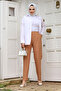 Double Leg Striped Carrot Trousers TSD240114 Tan