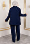 Premium Blazer Suit Tsd250116 Navy Blue - 5