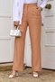 Striped Palazzo Trousers TSD240117 Tan - 2