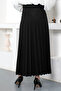 Belted Pleated Skirt Tsd220915 Black - 5