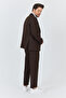 Alfredo Men's Coffee Spring-Summer Slim Fit 2 Suit - 7