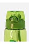 Green Automatic Water Bottle with Lid and Flask - 4