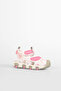Cesi Lightweight Girls Preschool White Sandals - 3
