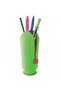 Hoop Silicone Pencil Case Neon Green - 4