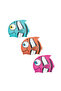 Pink Color Lil' Buddy Cute Fish Silicone Pool Sea Children's Swimming Cap 26025