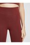 High Waist Yoga Leggings Modal Blend Silky Texture - 5