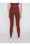 High Waist Yoga Leggings Modal Blend Silky Texture - 4