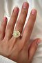 New Season Starwars Plate Polar Star Design Adjustable Women's Ring - 2