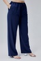 Viscose Linen Blended Woven Women's Trousers - 6