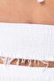 Summer Muslin Bustier with Göcek Binding Detail White Byz - 3