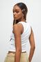 White Halter Neck Undershirt - 6