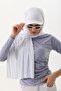 Sandy Shawl with Hat - 8