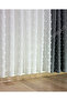Puffy Ponpom Linen Heavy Weight 1/3 Squeeze Pleated Ironing Non-Ask Tulle Curtain |   Dense Textured Premium Linen - 2