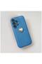 Samsung Galaxy A52 Compatible Case Heart Vel Silicone Case Light Blue - 2