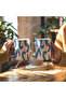 White Ceramic Printed Mug with Colorful Octopus Design 330ml - 2