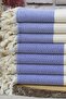 100% Natural Cotton Diamond Peshtemal Bath Towel Turkish Towel Hammam Beach Towel - 4