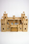 Wooden Toy Castle Play Set Unpainted (8 Soldiers) - 3