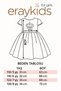 Girl's Tulle Evening Dress, Crown Printed Tail Detail, Bow Summer Dress, Age 5-8 - 4