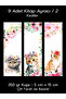 Set of 9 Bookmarks - Cats - 6