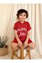 طقم صيفي مطبوع بغطاء رأس - 2404kpsnyzlyk - 4