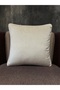 Imported Silk Velvet Cream Color KIRLENT CASE 43x43cm - 4