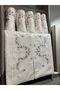 New Model Towel 1 Piece Embroidered Bamboo Face Towel 50*90 cm - 3