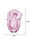 - Two Sided Portable Baby Bed Set - Pink - 4 Pcs - 5