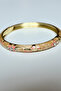 Enameled Steel Handcuff Bracelet - 2