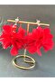 Tarnish Free Flower Earrings Pair with Nickel Plated Material - 3