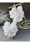 Tarnish Free Flower Earrings Pair with Nickel Plated Material - 5