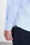 Comfort Fit 100% Cotton Classic Collar Blue Men's Shirt - 8