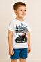 Boy's Character Printed Shorts Set - Cotton, Pocket, Elastic Waist - Summer Children's Set - 6