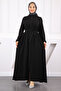 Black Sleeve Elastic Ferace