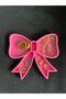 Decorative Jewelry Stand Pink Ribbon Shaped Modern Jewelry Organizer Makeup Room Dresser Organizer - 2
