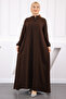 Brown Sleeve Elastic Ferace