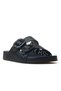 Habana Fresh Women's Buckle Detailed Pool-Beach-Casual Slippers 25Y S10344 Black - 4