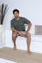 100% Cotton Combed Short Sleeve Shorts Pajama Set (Enjoy Luxury and Comfort Together) - 2