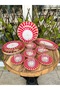 Pink Kelebel 27 Pcs Breakfast Set