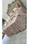 Bed Sheet Set with Ruffles Fitted Skirt and Pique Suitable for Double 1.80X2.00 cm - 4