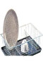 WENKO "Colonia" Washing Basket – Grey/White - 3