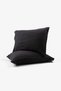 Lona 2-Piece Linen Pillow Case 50X70 Black