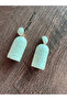 Bohemian Style Handmade Cylinder Raffia Earrings - 4