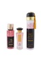 Ard Al Zaafaran Rose Paris Night Gift Set Edp 100 ml, Perfume Mist 250 ml & Air Freshner 250 ml - 2