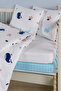 Baby Duvet Cover Set, Liquid Proof Mattresses, Elastic Sheets, Zippered, 100% Cotton - 2